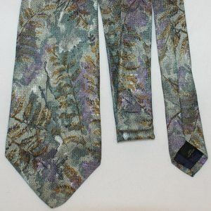 Charvet Fern Abstract Silk Tie